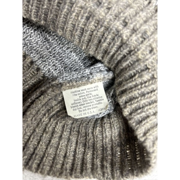 Vintage Iredell County Knit Argyle Sweater Biege Men's Size Medium USA Made - Picture 5 of 9